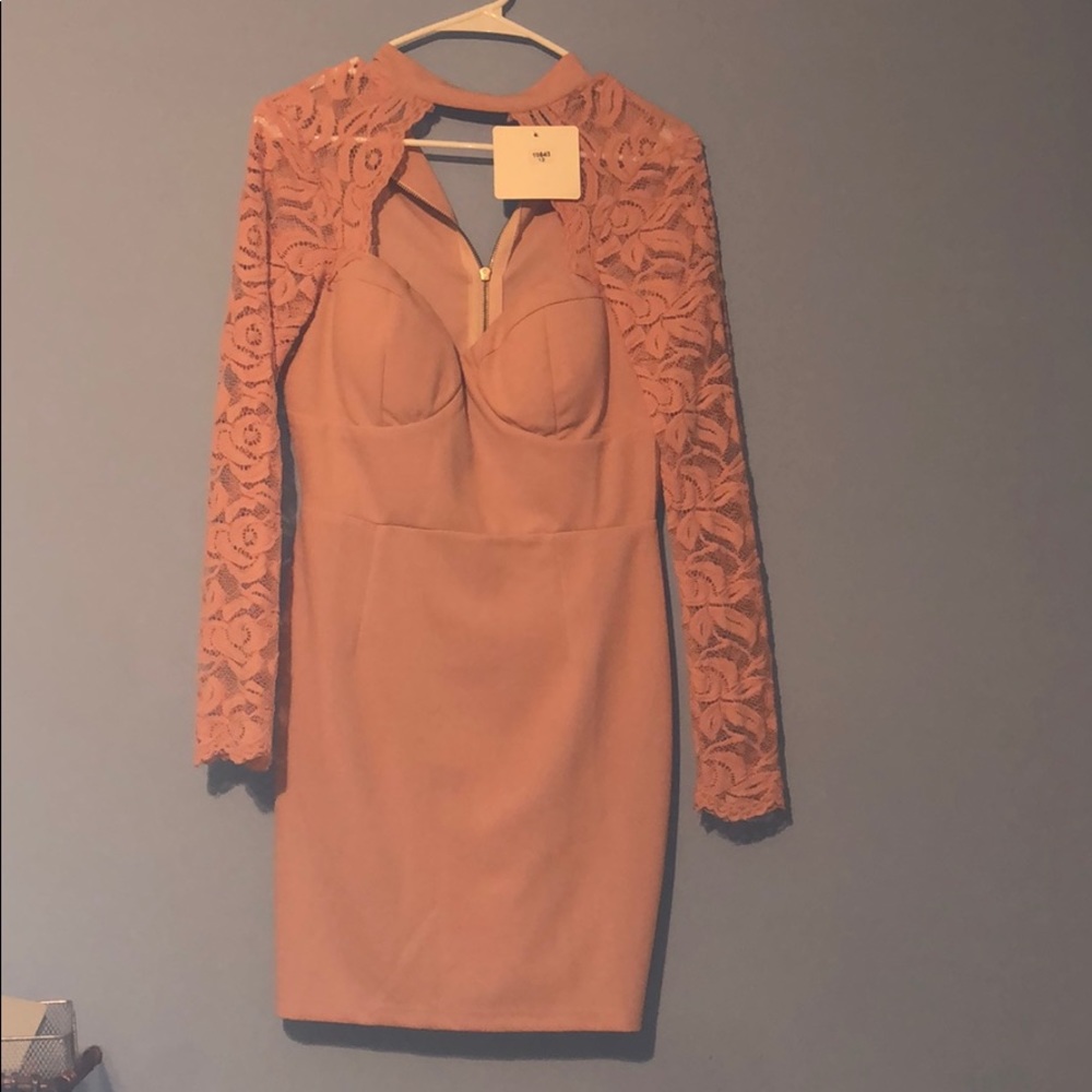 Pink hello molly dress